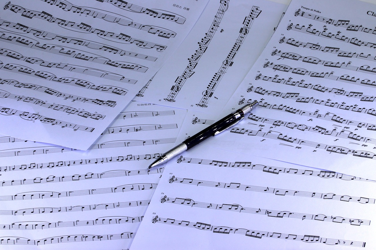 sheet music